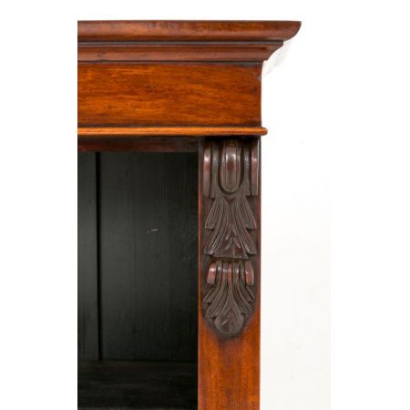 Viktorianisches Mahagoni Bücherregal britisch antik ca 1860