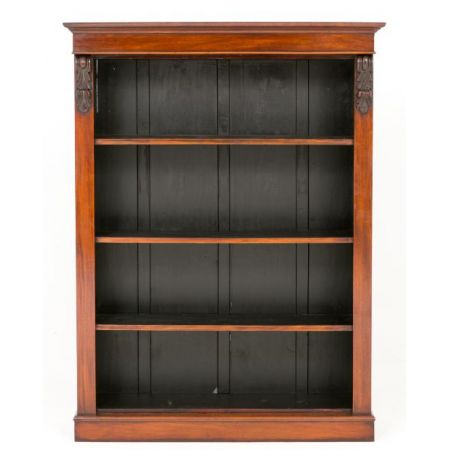 Viktorianisches Mahagoni Bücherregal britisch antik ca 1860