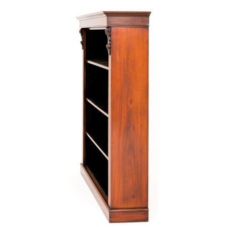 Viktorianisches Mahagoni Bücherregal britisch antik ca 1860