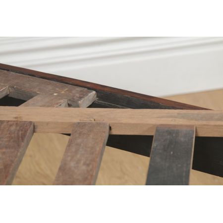 Antikes viktorianisches Massivholz Himmelbett anglo-indisch ca 1870