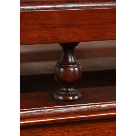 Viktorianisches antikes Mahagoni Himmelbett anglo-indisch ca 1880