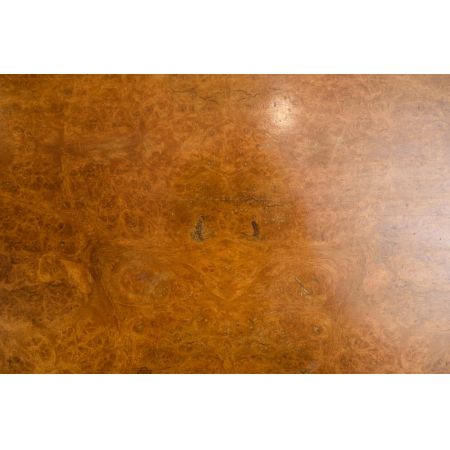 Georgianischer antiker Nussbaum Schreibtisch britisch ca 1920