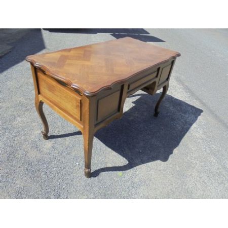 Antiker französischer Schreibtisch Massivholz ca 1900
