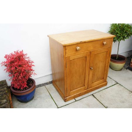 Viktorianisches antikes Landhaus Sideboard Kiefern Weichholz ca 1870