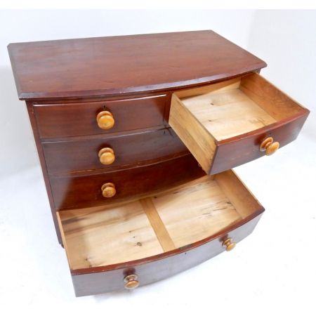 Antike britische Weichholz Kommode Kiefer ca 1860