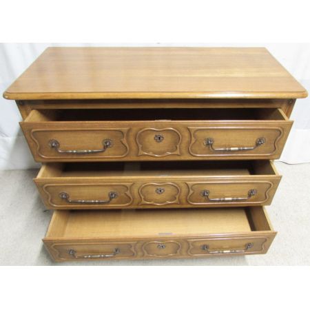 Französische antike Eichen Kommode ca 1920