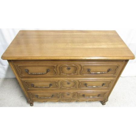 Französische antike Eichen Kommode ca 1920