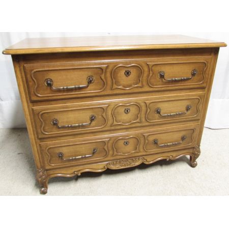 Französische antike Eichen Kommode ca 1920