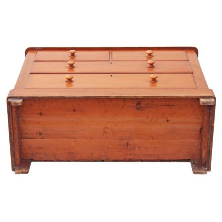 Viktorianische antike Kiefern Kommode britisch ca 1850