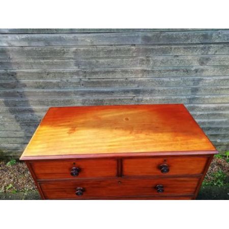 Viktorianische antike Mahagoni Kommode britisch ca 1850