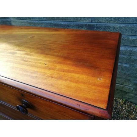 Viktorianische antike Mahagoni Kommode britisch ca 1850