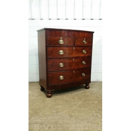 Antike Mahagoni Kommode britisch ca 1830