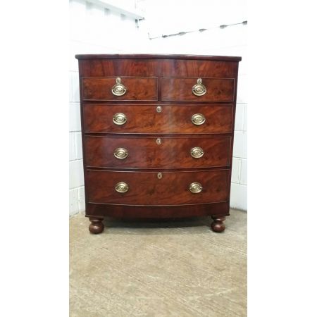 Antike Mahagoni Kommode britisch ca 1830