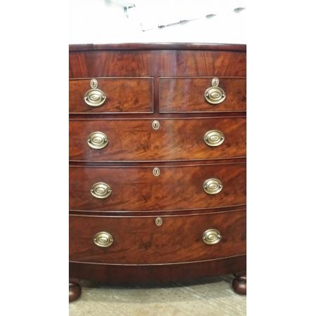Antike Mahagoni Kommode britisch ca 1830