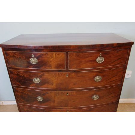 Viktorianische antike Mahagoni Kommode britisch ca 1850