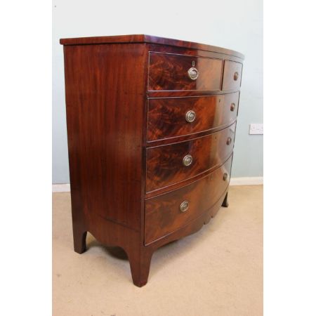 Viktorianische antike Mahagoni Kommode britisch ca 1850