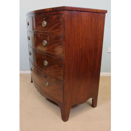 Viktorianische antike Mahagoni Kommode britisch ca 1850