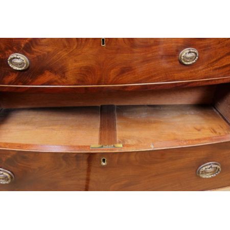 Viktorianische antike Mahagoni Kommode britisch ca 1850