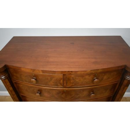 Viktorianische antike Mahagoni Kommode britisch ca 1870