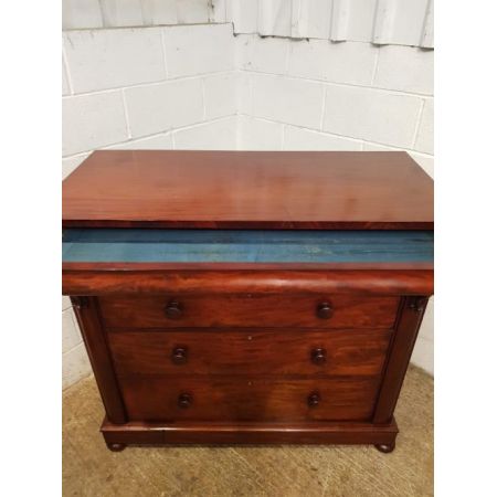 Antike viktorianische Mahagoni Kommode britisch ca 1870