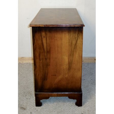 Edwardianische britische Nussbaum Kommode antik ca 1900