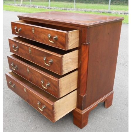 Georgianische Mahagoni Kommode antik britisch ca 1790