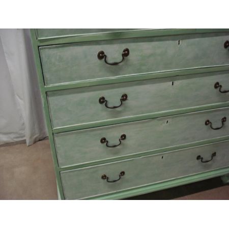 Viktorianische antike Kommode Weichholz englisch ca 1880