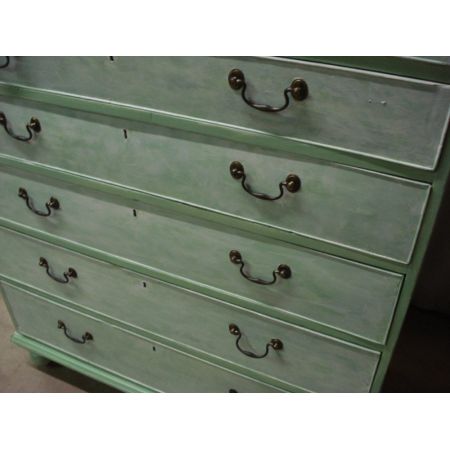 Viktorianische antike Kommode Weichholz englisch ca 1880