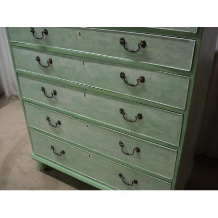 Viktorianische antike Kommode Weichholz englisch ca 1880