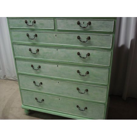 Viktorianische antike Kommode Weichholz englisch ca 1880