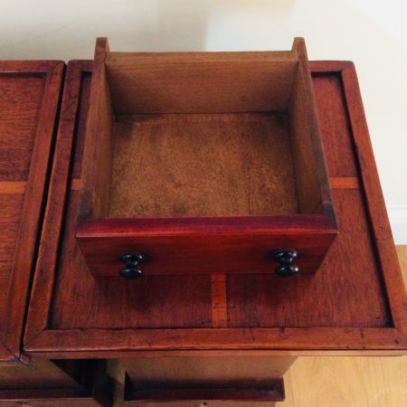 Antike skandinavische Mahagoni Buchen Kommoden ca 1880