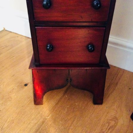 Antike skandinavische Mahagoni Buchen Kommoden ca 1880