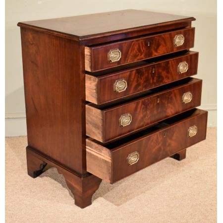 Georgianische antike Mahagoni Kommoden britisch ca 1800