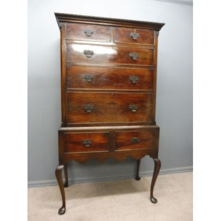 Edwardianische antike Mahagoni Kommode britisch ca 1910