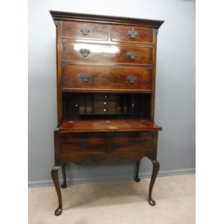 Edwardianische antike Mahagoni Kommode britisch ca 1910