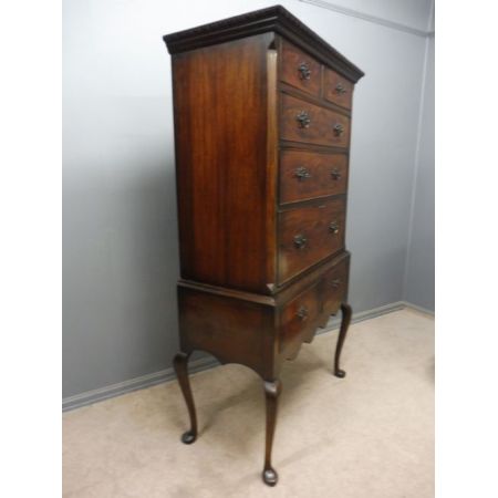 Edwardianische antike Mahagoni Kommode britisch ca 1910