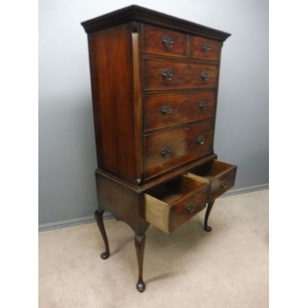 Edwardianische antike Mahagoni Kommode britisch ca 1910