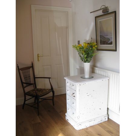 Viktorianische antike Massivholz Kommode Nachtschrank Vintage ca 1880