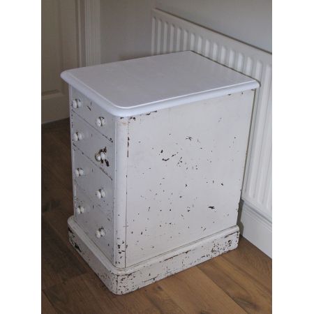 Viktorianische antike Massivholz Kommode Nachtschrank Vintage ca 1880