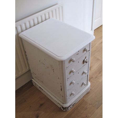 Viktorianische antike Massivholz Kommode Nachtschrank Vintage ca 1880