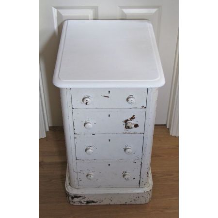 Viktorianische antike Massivholz Kommode Nachtschrank Vintage ca 1880