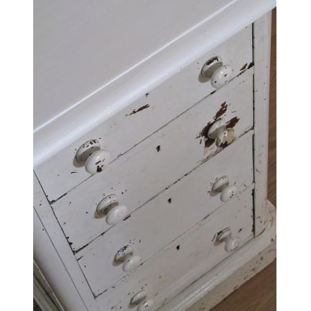 Viktorianische antike Massivholz Kommode Nachtschrank Vintage ca 1880