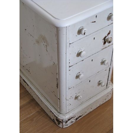 Viktorianische antike Massivholz Kommode Nachtschrank Vintage ca 1880