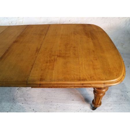 Viktorianischer antiker Eichen Esstisch britisch ca 1840