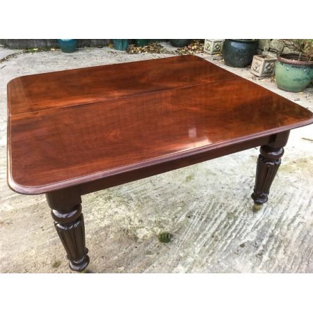 Viktorianischer antiker Mahagoni Esstisch britisch ca 1840