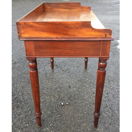 Viktorianischer antiker Mahagoni Schreibtisch englisch ca 1880