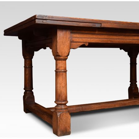 Antiker englischer Eichen Esstisch ca 1910