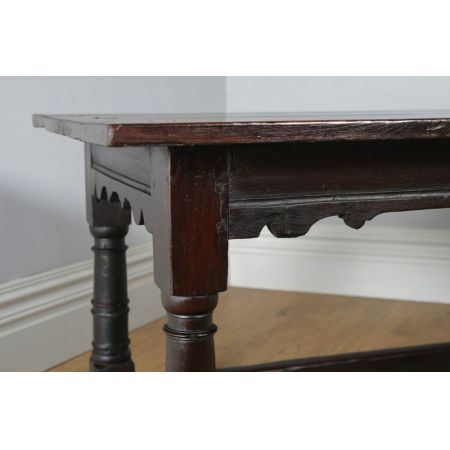 Antiker englischer Eichen Esstisch ca 1660