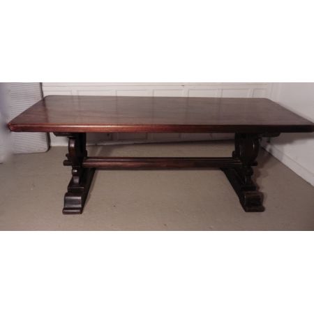 Französischer antiker Esstisch Eiche ca 1920