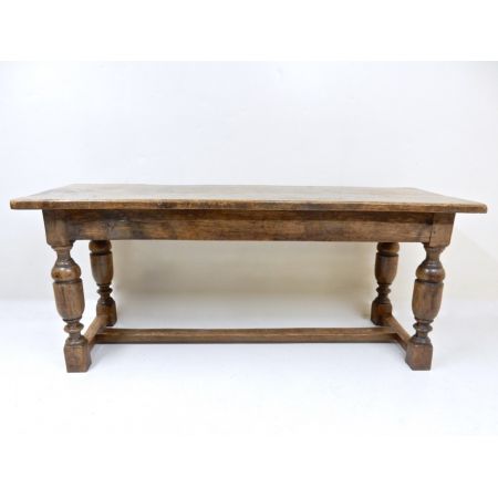 Antiker britischer Esstisch Eiche ca 1890